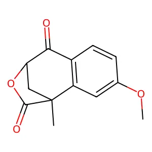 8-Methoxy-1-methyl-1,4-methano-3-benzoxepine-2,5(1H,4H)-dione structure