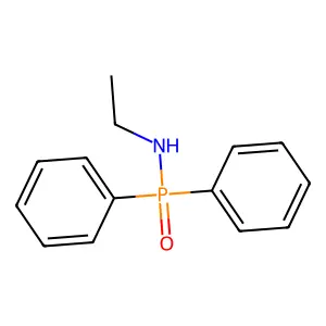 Phosphinic amide, N-ethyl-P,P-diphenyl- structure