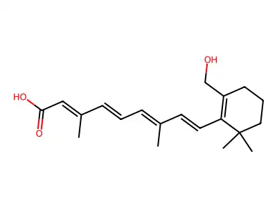 18-羟基视黄酸 structure