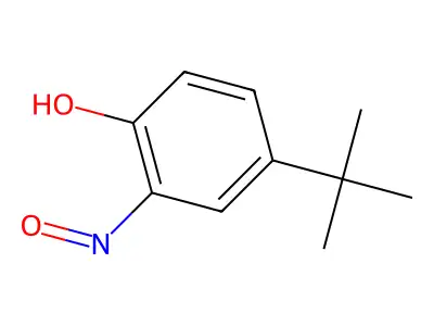4-Tert-butyl-2-nitrosophenol structure