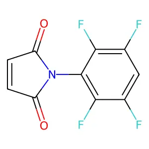 N-(2,3,5,6-Tetrafluorophenyl)maleimide structure