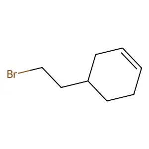 Cyclohexene, 4-(2-bromoethyl)- structure