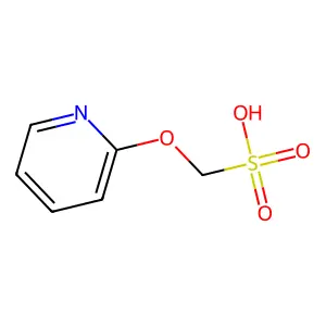 2-Pyridyl hydroxymethane sulfonic acid structure