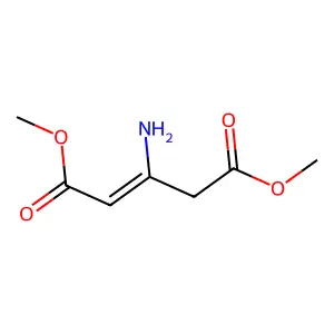 Dimethyl 3-aminoglutaconate structure