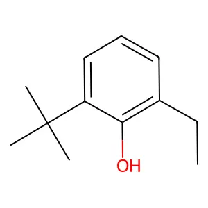 2-tert-Butyl-6-ethylphenol structure
