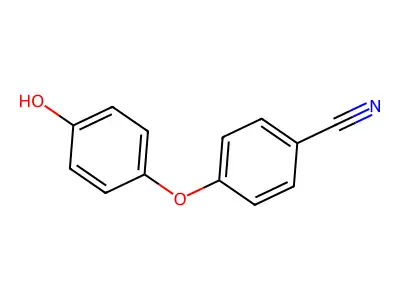 4-(4-Hydroxyphenoxy)benzonitrile structure