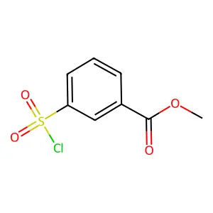 3-(氯磺酰基)苯甲酸甲酯 structure