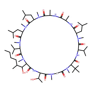 Dihydrocyclosporin C structure