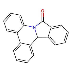 Isoindolo[2,1-f]phenanthridin-10(14bH)-one structure