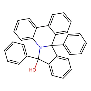 10,14b-Dihydro-10,14b-diphenylisoindolo[2,1-f]phenanthridin-10-ol structure