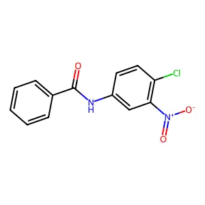 N-(4-chloro-3-nitrophenyl)benzamide structure
