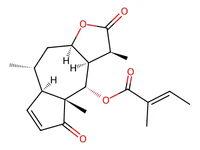 Microhelenin C structure
