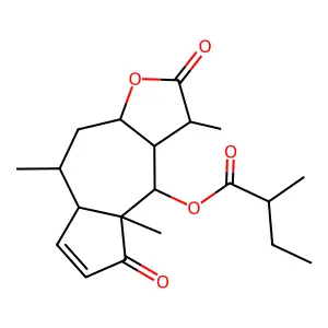 Microhelenin B structure