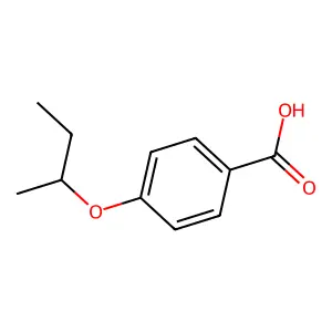 4-(2-(S)-Butoxy)benzoic acid structure