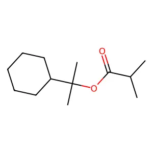 2-Cyclohexyl-2-propyl isobutyrate structure