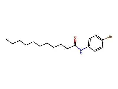 Undecanamide, N-(4-bromophenyl)- structure