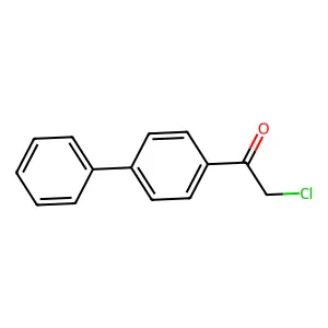 Ethanone, 1-(1,1'-biphenyl)-4-yl-2-chloro- structure