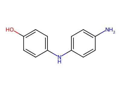 Phenol, 4-[(4-aminophenyl)amino]- structure