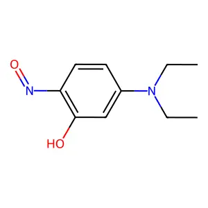 5-(Diethylamino)-2-nitrosophenol structure