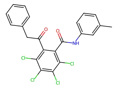 2-Benzyl-4,5,6,7-tetrachloroisoindoline-1,3-dione structure