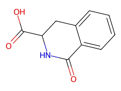 1-Oxo-1,2,3,4-tetrahydroisoquinoline-3-carboxylic acid structure