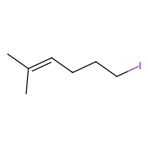 2-Hexene, 6-iodo-2-methyl- structure
