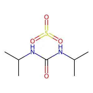 Urea, N,N'-bis(1-methylethyl)-, compd. with sulfur trioxide (1:1) structure