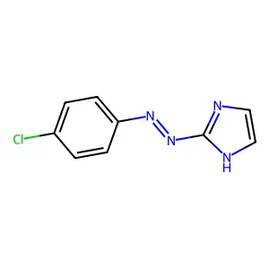 1H-Imidazole, 2-[2-(4-chlorophenyl)diazenyl]- structure