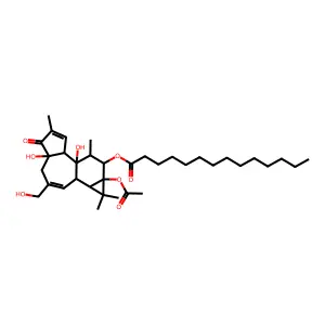 4alpha-Phorbol 12-myristate 13-acetate structure
