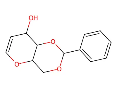 4,6-O-Benzylidene-D-glucal structure