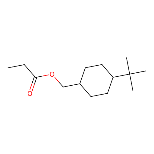 4-(1,1-Dimethylethyl)cyclohexylmethyl propanoate structure