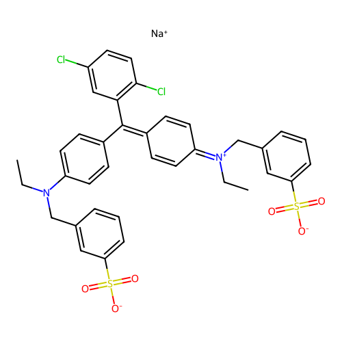 C.I. Acid Green 15 structure