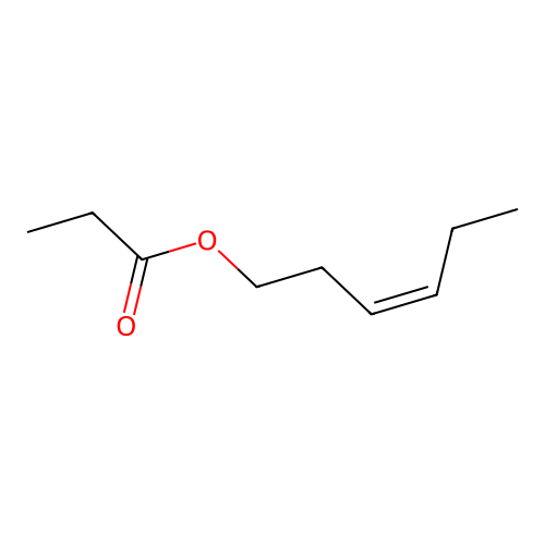 cis-3-Hexenyl propionate structure