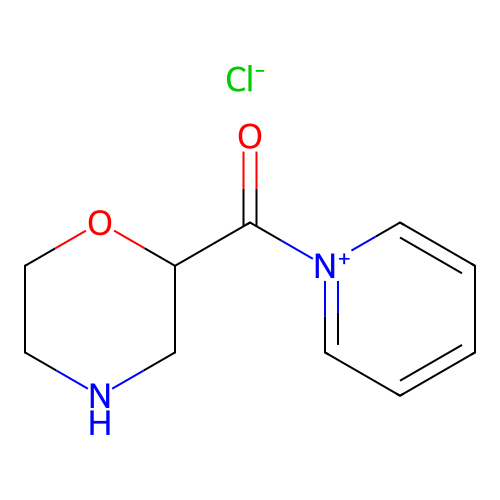 1-(Morpholinecarbonyl)pyridinium chloride structure
