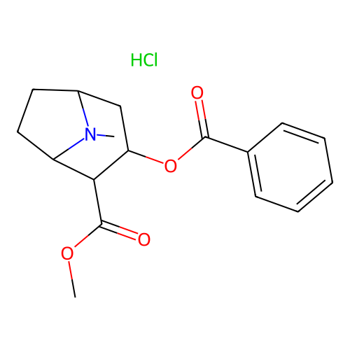 Cocaine muriate structure