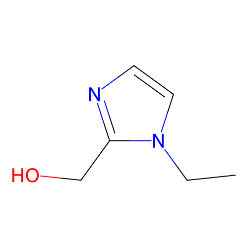 (1-ethyl-1H-imidazol-2-yl)methanol structure