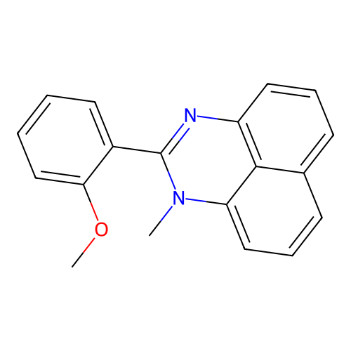 Perimidine, 2-(o-methoxyphenyl)-1-methyl- structure