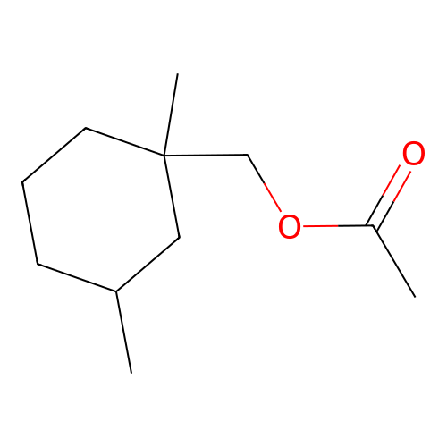 (1,3-Dimethylcyclohexyl)methyl acetate structure