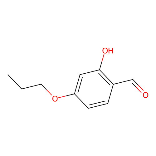2-Hydroxy-4-propoxy-benzaldehyde structure