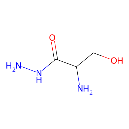 DL-Serine hydrazide structure