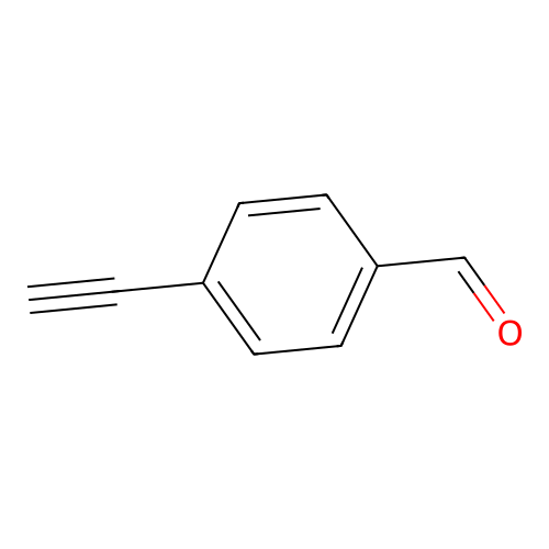4-Ethynylbenzaldehyde structure