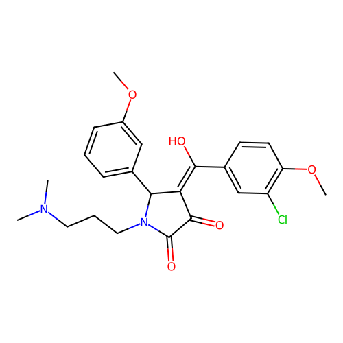 C24H27ClN2O5 structure