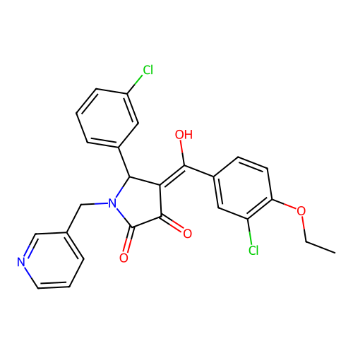 C25H20Cl2N2O4 structure