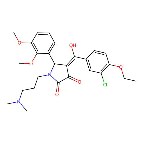 C26H31ClN2O6 structure