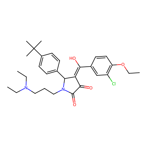 C30H39ClN2O4 structure
