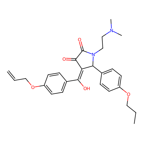 C27H32N2O5 structure
