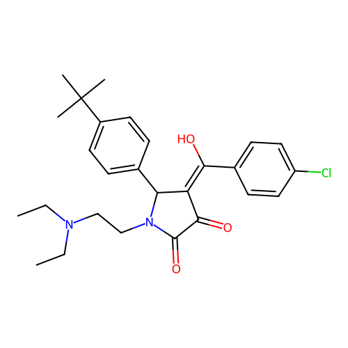 C27H33ClN2O3 structure