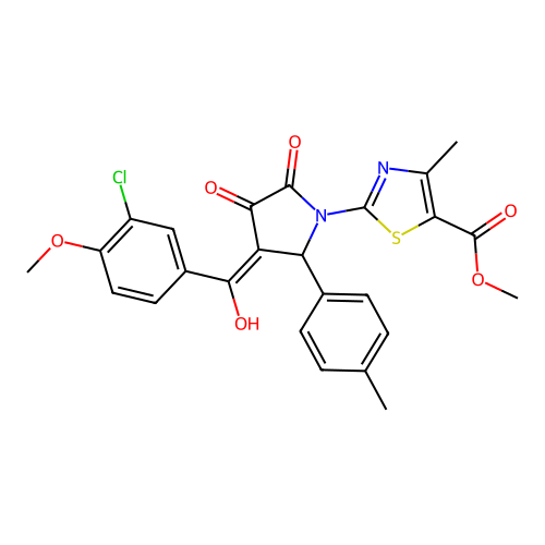 C25H21ClN2O6S structure
