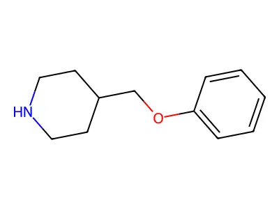 4-(Phenoxymethyl)piperidine structure