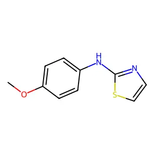 (4-Methoxy-phenyl)thiazol-2-yl-amine structure